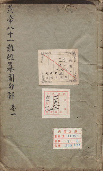 黄帝八十一难经纂图句解
