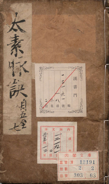 太素张神仙脉诀玄微纲领宗统